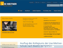 Tablet Screenshot of osz-lise-meitner.eu